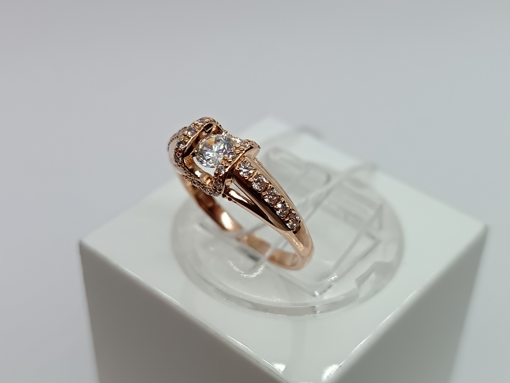 КОЛКМИ585 КОЛЬЦО С КАМНЯМИ (Au 585)