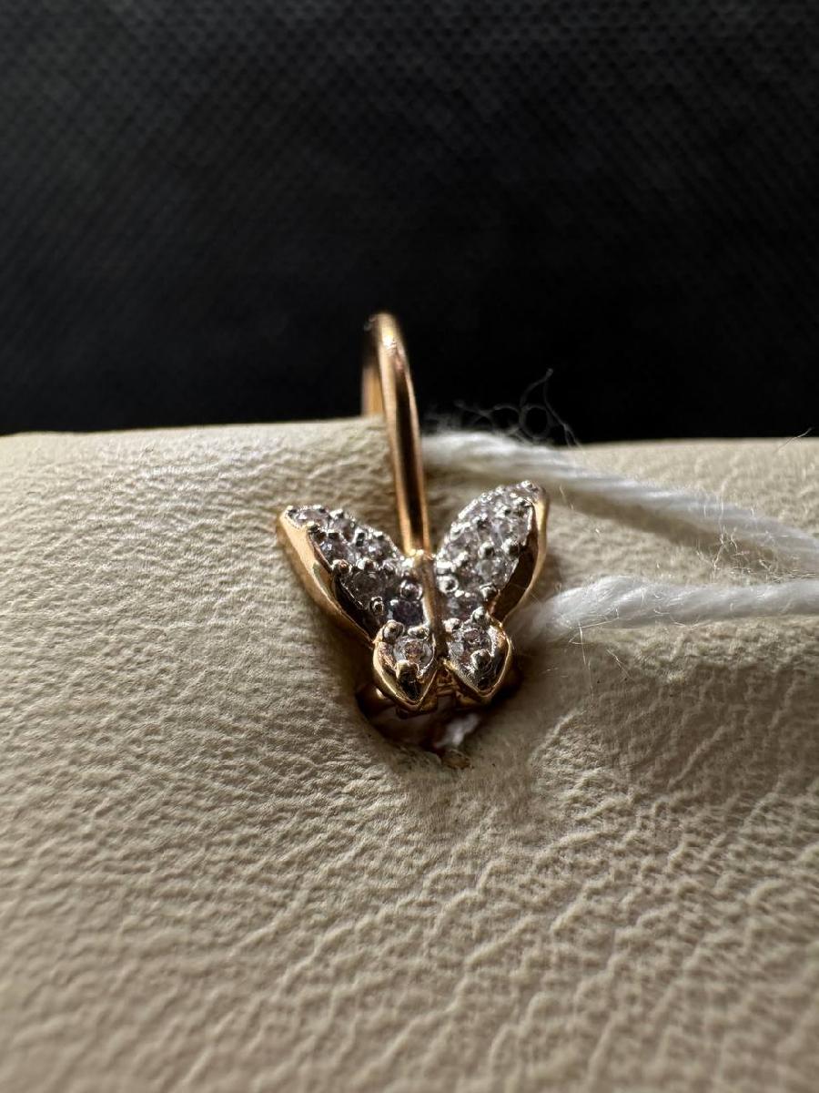 СКМИ585 СЕРЬГИ С КАМНЯМИ (Au 585)