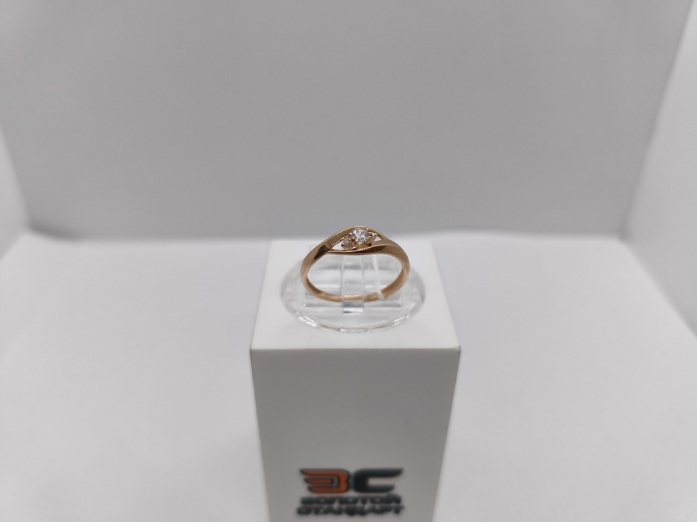 КОЛКМИ585 КОЛЬЦО С КАМНЯМИ (Au 585)