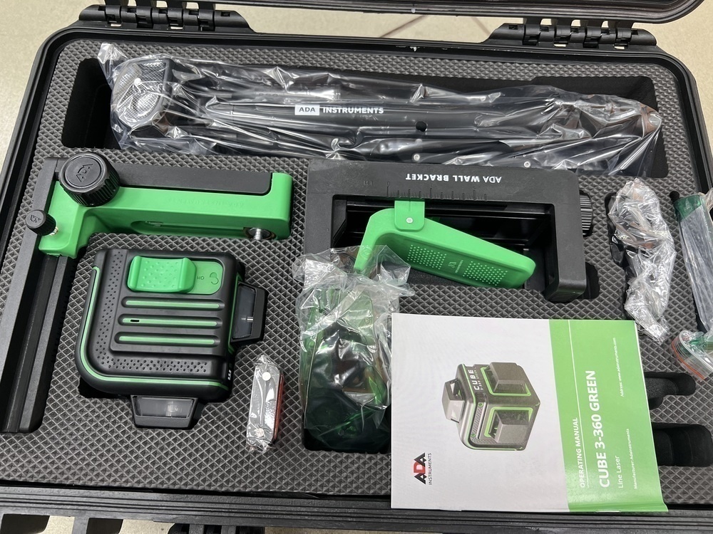 Нивелир ADA Cube 3-360 Green