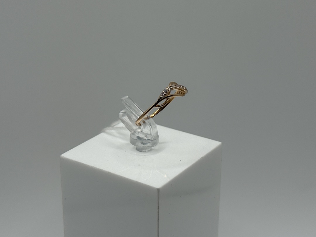 КОЛКМИ585 КОЛЬЦО С КАМНЯМИ (Au 585)