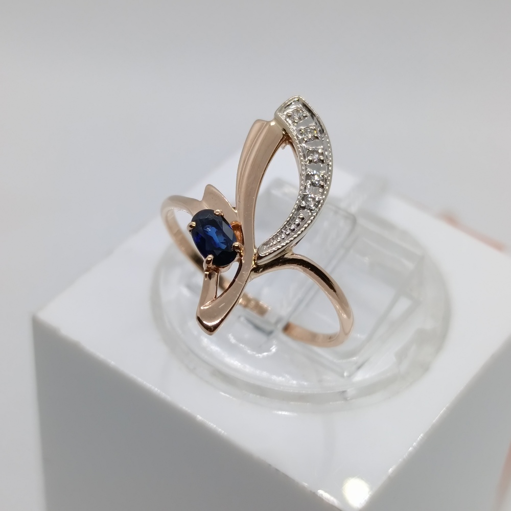 КОЛЬЦО БРИЛЛИАНТ Au 585