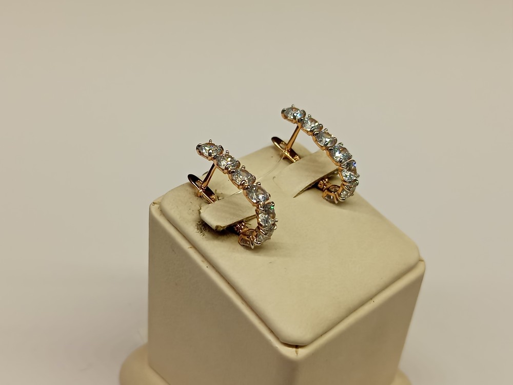 СЕРЬГИ С КАМНЯМИ (Au 585)