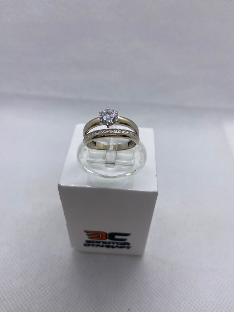 КОЛКМИ585 КОЛЬЦО С КАМНЯМИ (Au 585)