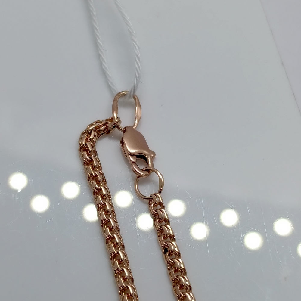 ЦЕПЬ ПОЛНОВЕСНАЯ Бисмарк (Au 585)