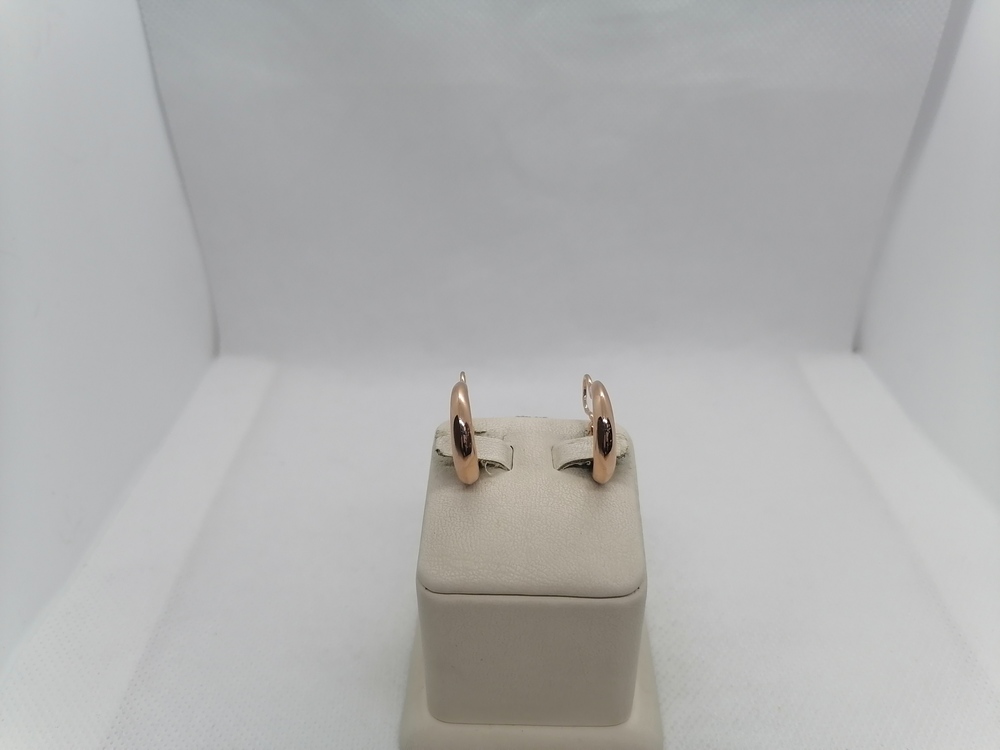 СБКМ583 СЕРЬГИ БЕЗ КАМНЯ (Au 583)