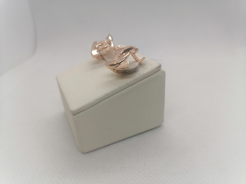 СЕРЬГИ БЕЗ КАМНЯ (Au 585)
