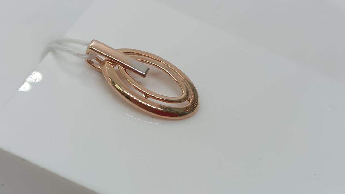 ПОДВЕСКА БЕЗ КАМНЯ Au 585 ПОДВЕСКА БЕЗ КАМНЯ Au 585