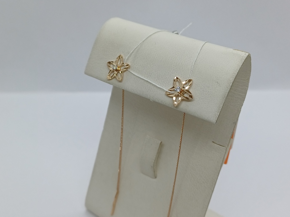 СЕРЬГИ ПРОДЕВКИ (Au 585)