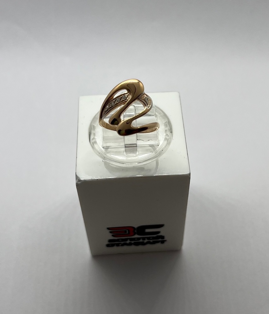КОЛКМИ585 КОЛЬЦО С КАМНЯМИ (Au 585)
