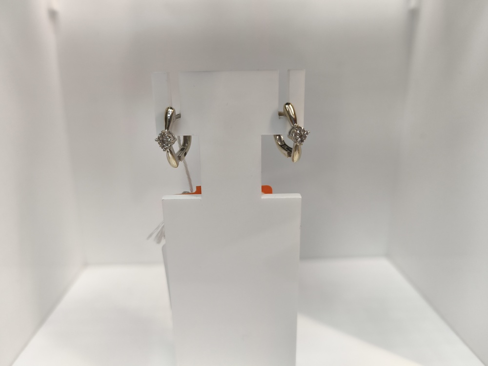 СЕРЬГИ БРИЛЛИАНТ (Au 585)