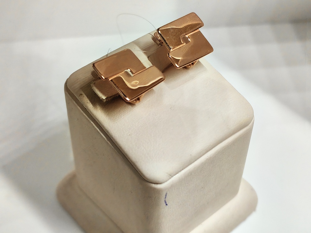 СЕРЬГИ БЕЗ КАМНЯ (Au 585) СЕРЬГИ БЕЗ КАМНЯ (Au 585)