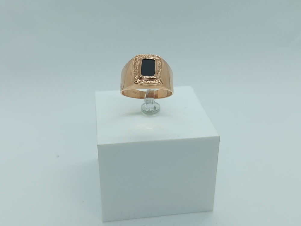 ПЕЧАТКА С КАМНЕМ (Au 585)