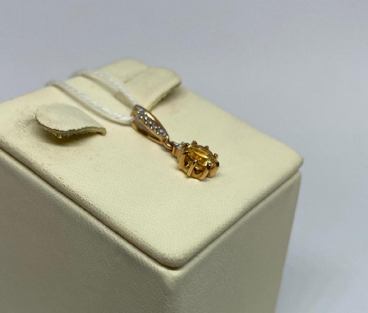 ПОДВЕСКА БРИЛЛИАНТ Au 585