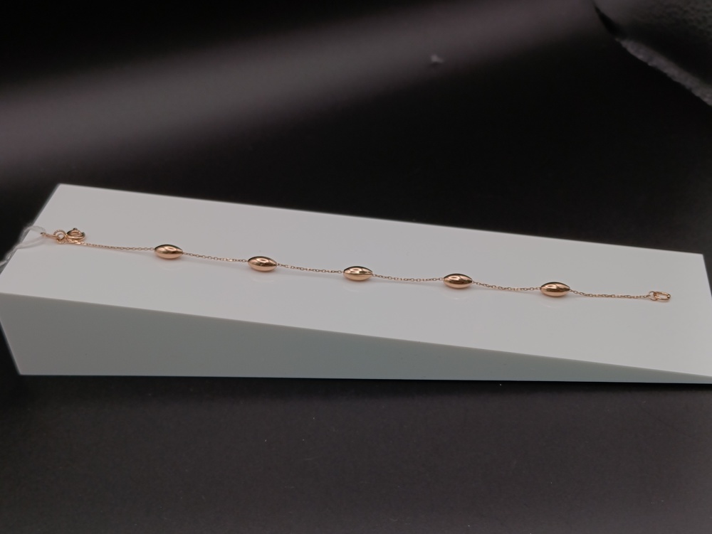 БРАСЛЕТ ПОЛНОВЕСНЫЙ Фантазия Au 585