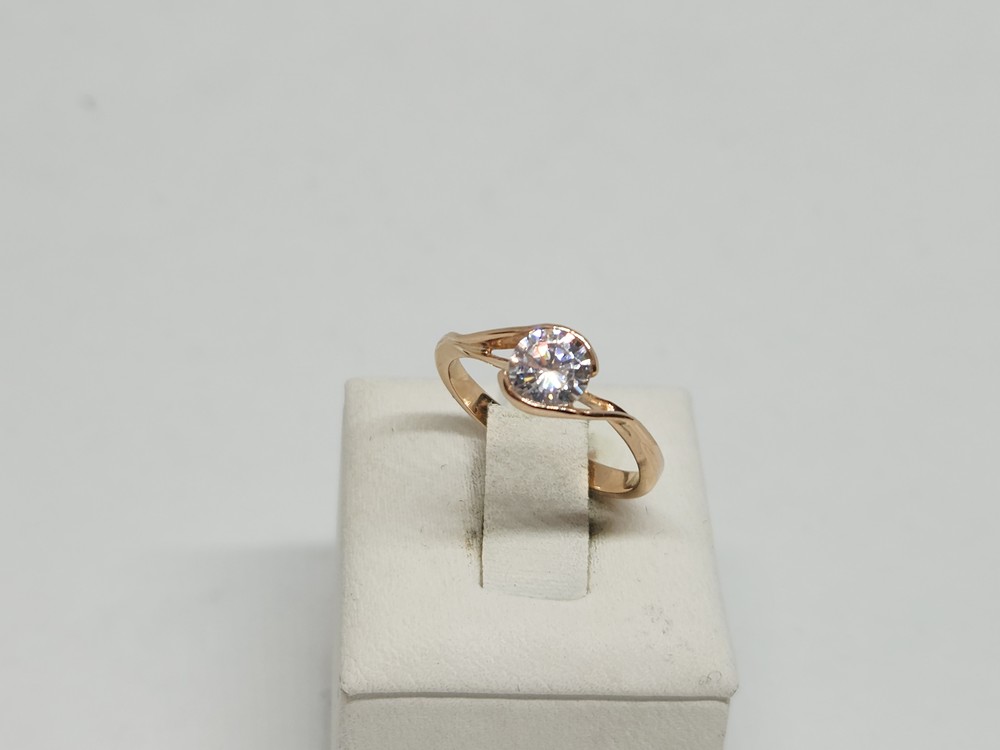 КОЛЬЦО С КАМНЕМ (Au 585)