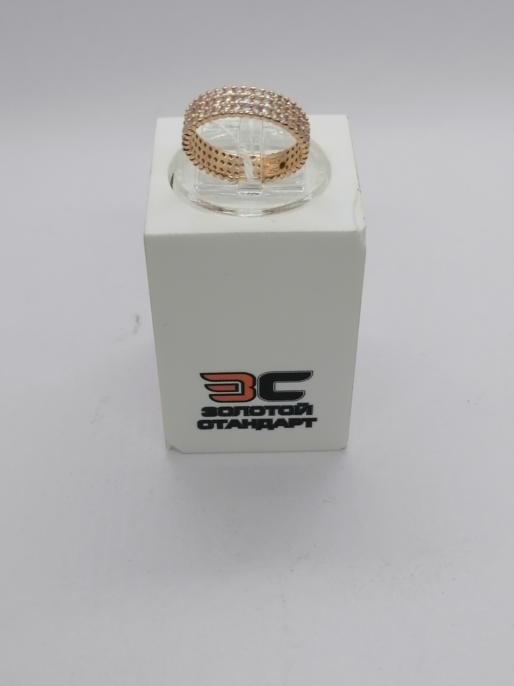 КОЛКМИ585 КОЛЬЦО С КАМНЯМИ (Au 585)