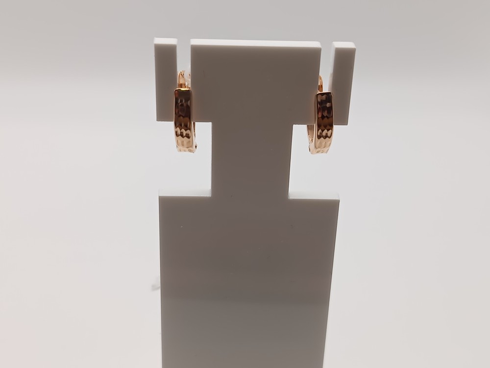 СЕРЬГИ БЕЗ КАМНЯ (Au 585)