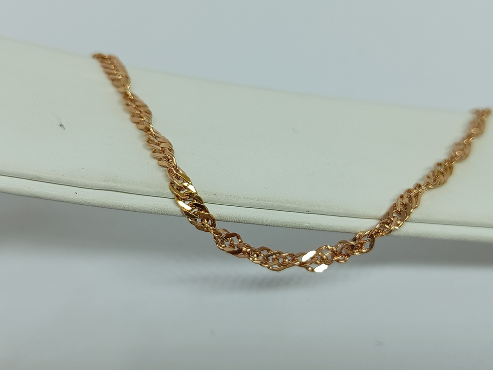 ЦЛСИ585 ЦЕПЬ ПОЛНОВЕСНАЯ Сингапур (Au 585)