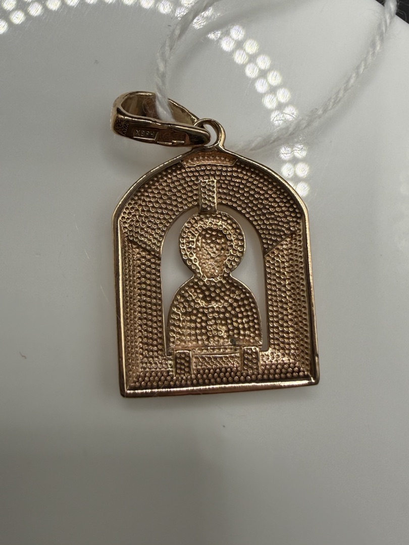 ПОДВЕСКА ИКОНА БЕЗ КАМНЯ (Au 585)