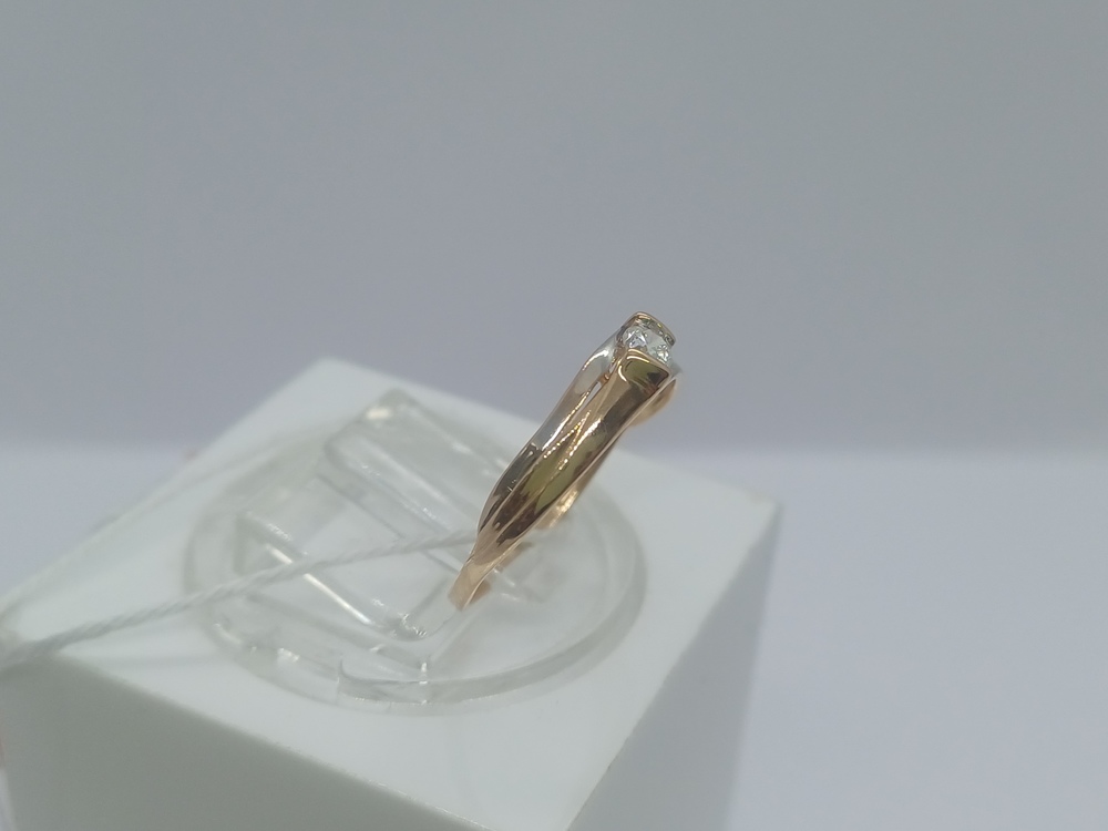 КОЛЬЦО С КАМНЕМ (Au 585)