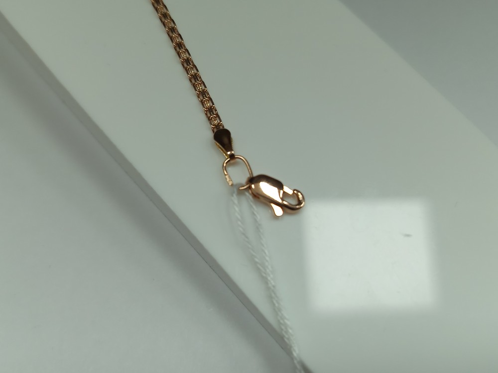 БРАСЛЕТ ПОЛНОВЕСНЫЙ Бисмарк машинный (Au 585)