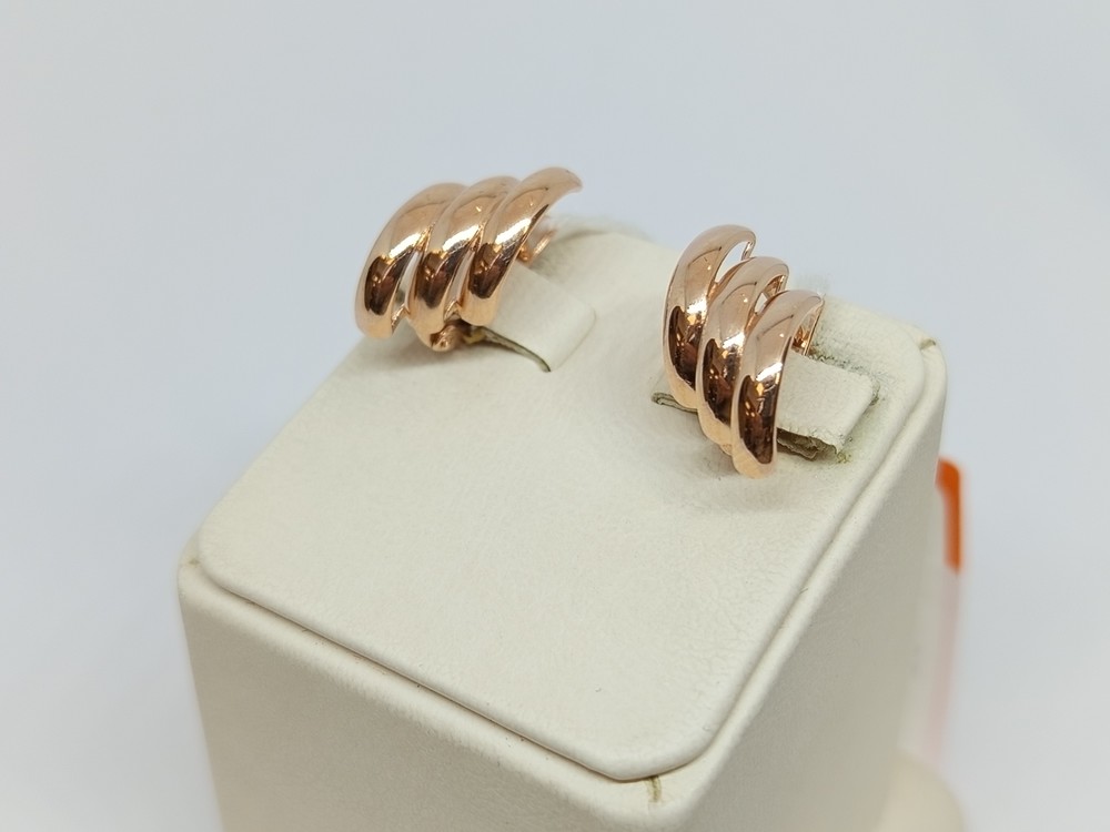 СЕРЬГИ БЕЗ КАМНЯ (Au 585)