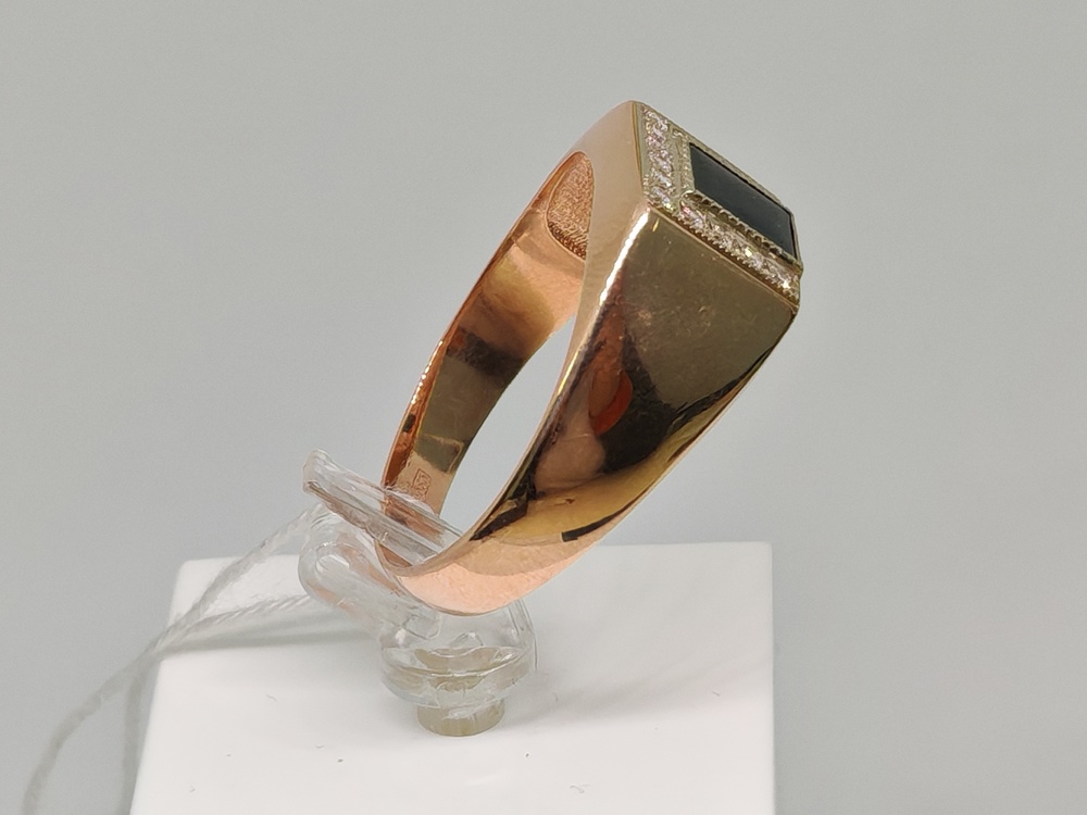 ПЕЧКМИ585 ПЕЧАТКА С КАМНЯМИ (Au 585)