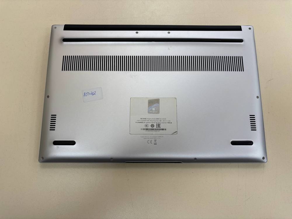 Ноутбук Huawei NbD-WDH9; Core i5-1135G7, Intel iris XE Graphics, 8 Гб, 512 GB, Нет