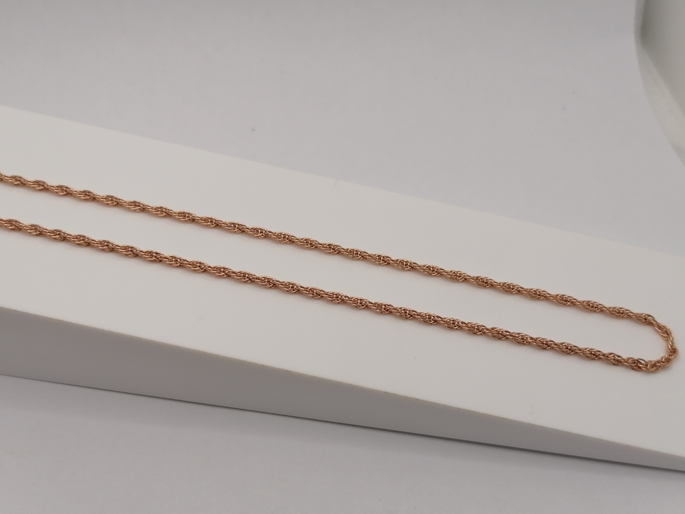 ЦЕПЬ ПОЛНОВЕСНАЯ Веревка (Au 585)