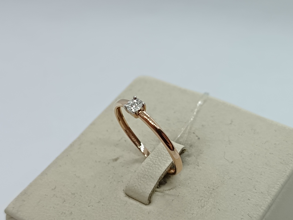 КОЛЬЦО БРИЛЛИАНТ (Au 585)