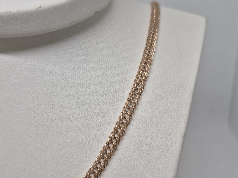 ЦПР3585 ЦЕПЬ ПУСТОТЕЛАЯ Ромб тройной (Au 585)