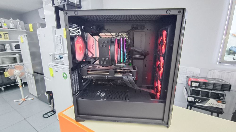 Системный блок Cougar; Ryzen 5 7600, Radeon RX 7800 XT, 32 Гб, 1.5 Tb, Нет