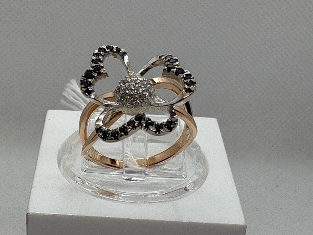 КОЛКМИ585 КОЛЬЦО С КАМНЯМИ (Au 585)