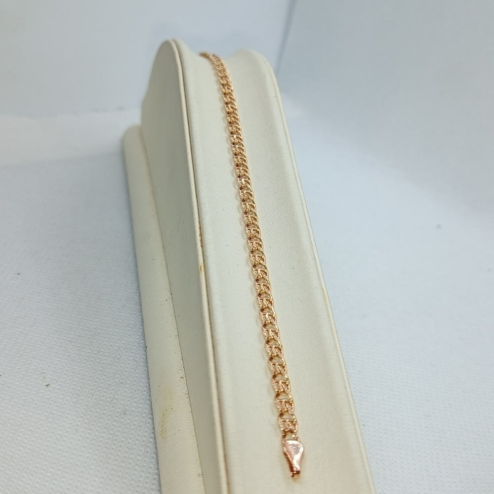 БРАСЛЕТ ПУСТОТЕЛЫЙ Лав Au 585