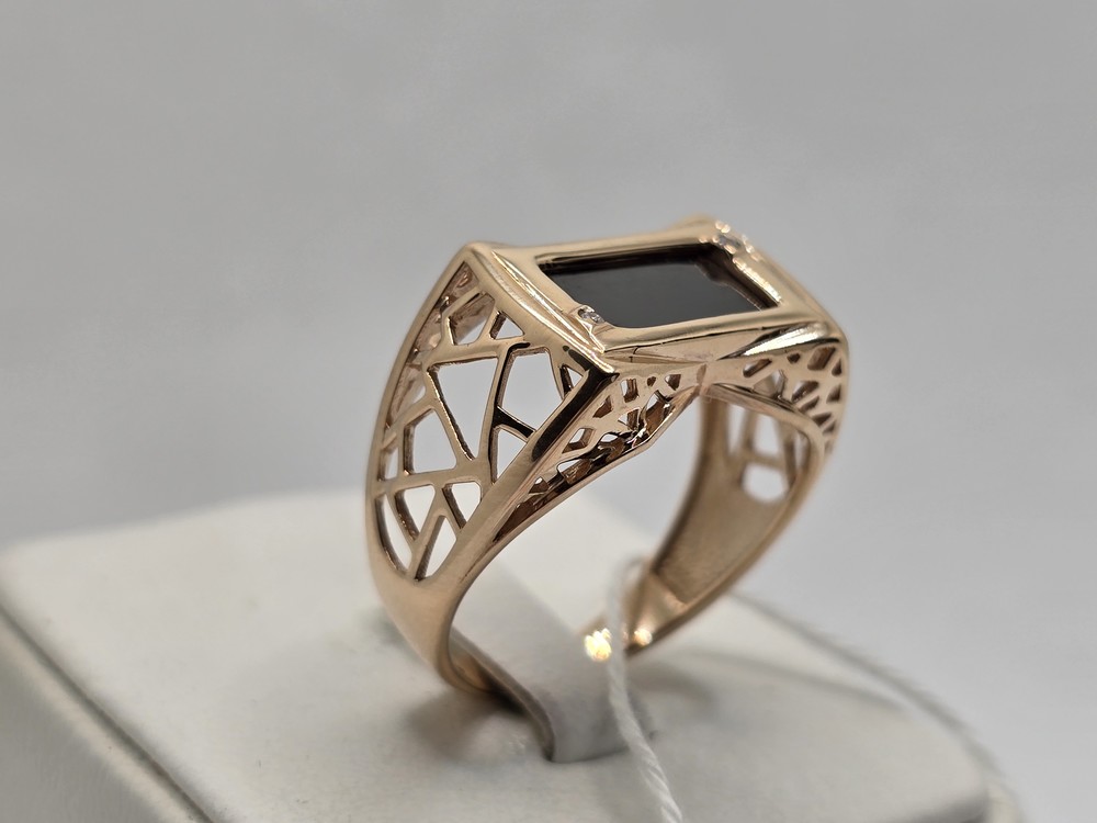 ПЕЧКМИ585 ПЕЧАТКА С КАМНЯМИ (Au 585)