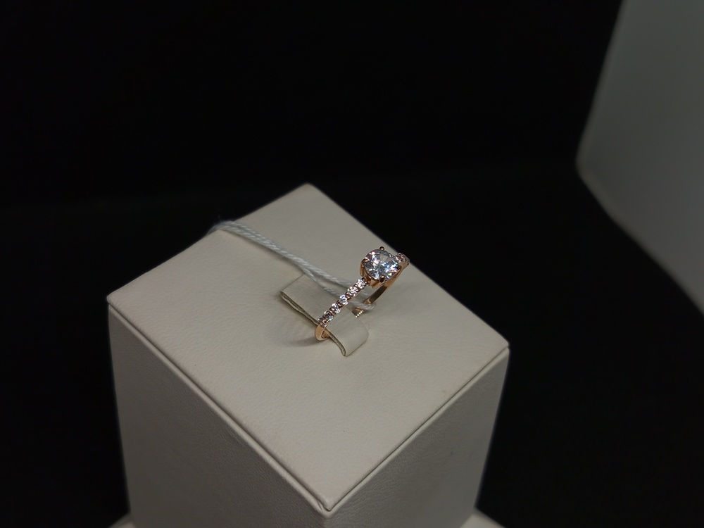 КОЛКМИ585 КОЛЬЦО С КАМНЯМИ (Au 585)