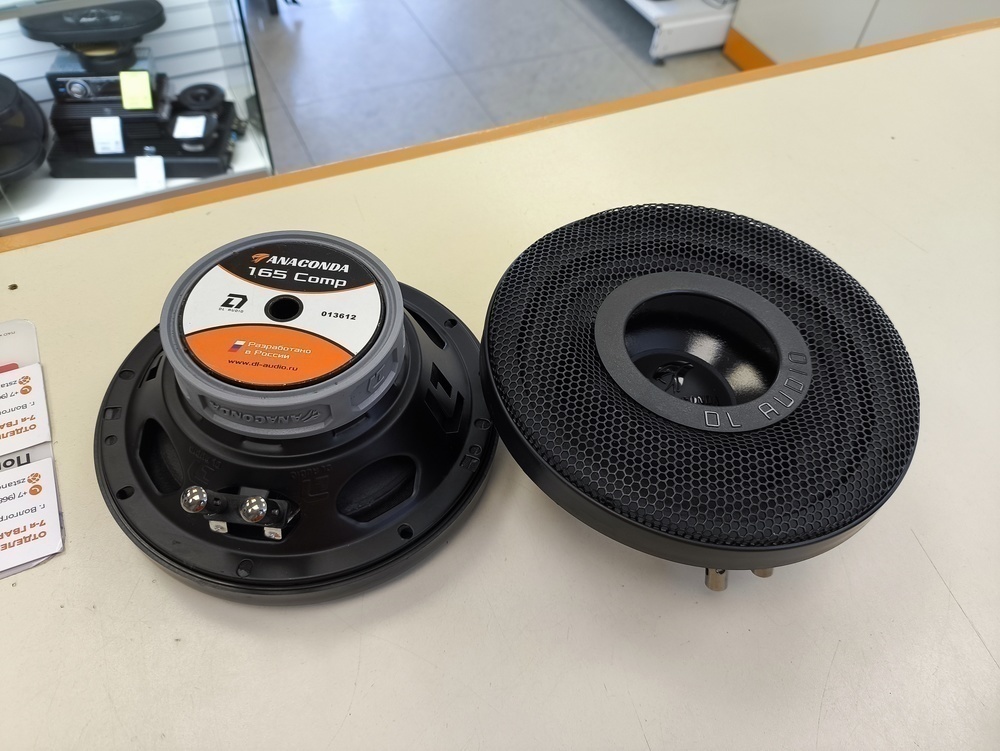 Автоакустика передняя DL Audio Anaconda 165 COMP