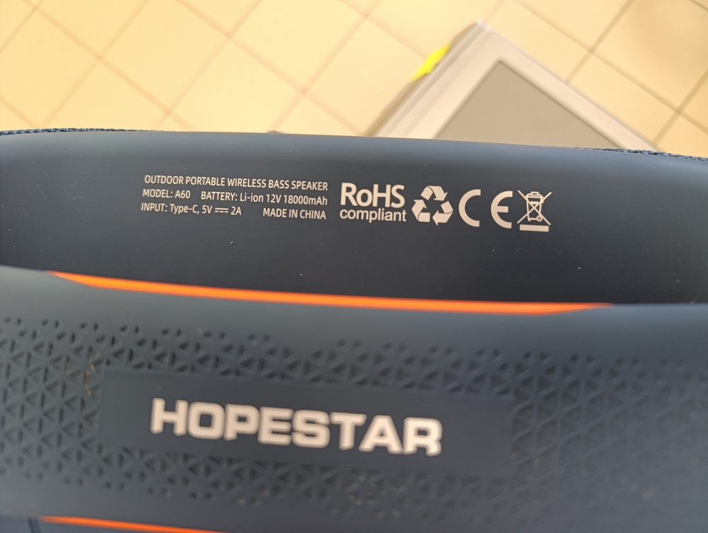 Портативная акустика HOPESTAR A60