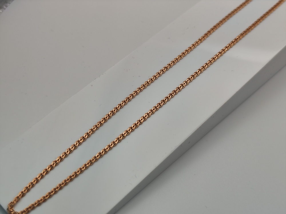 ЦЕПЬ ПУСТОТЕЛАЯ Нона (Au 585)