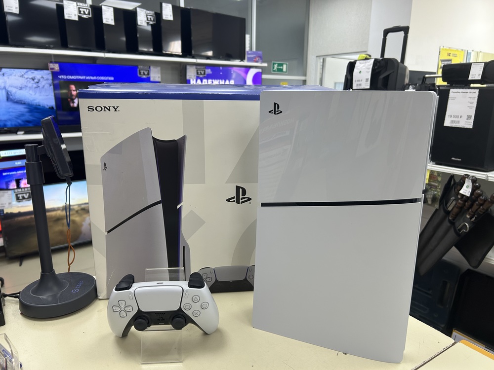 Игровая приставка PlayStation 5 Slim 1TB (С дисководом)