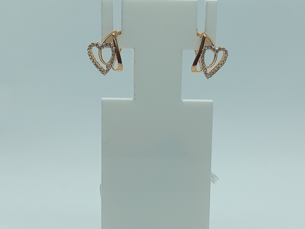 СЕРЬГИ С КАМНЯМИ (Au 585)