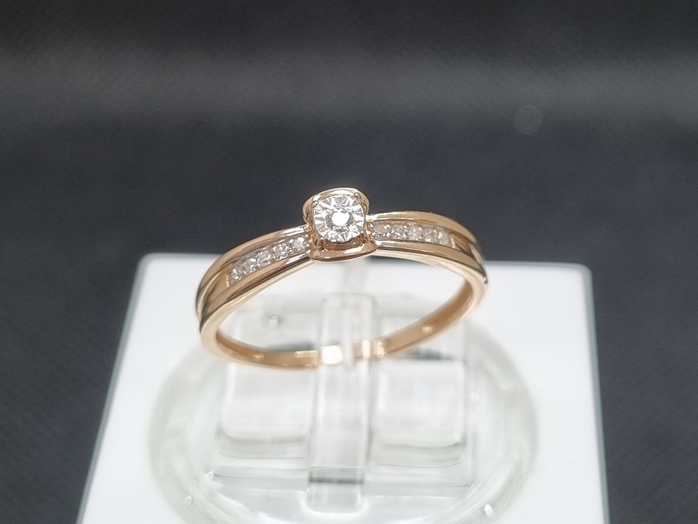 КОЛЬЦО БРИЛЛИАНТ Au 585