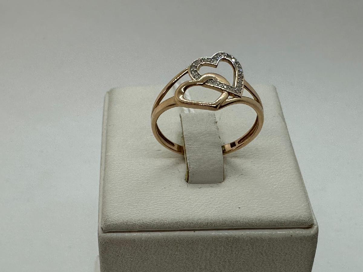 КОЛЬЦО БРИЛЛИАНТ Au 585