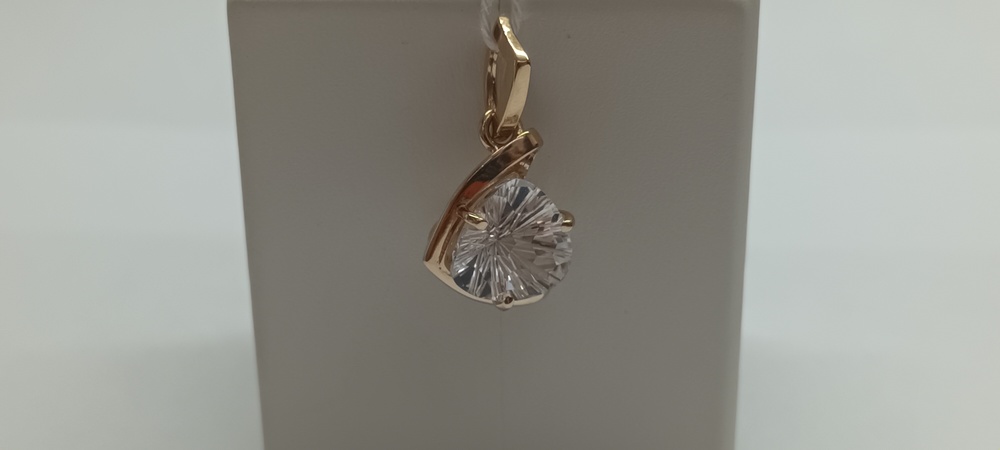 ПОДКМ585 ПОДВЕСКА С КАМНЕМ (Au 585)