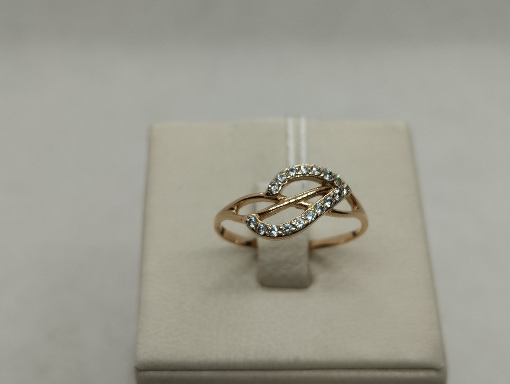 КОЛКМИ585 КОЛЬЦО С КАМНЯМИ (Au 585)