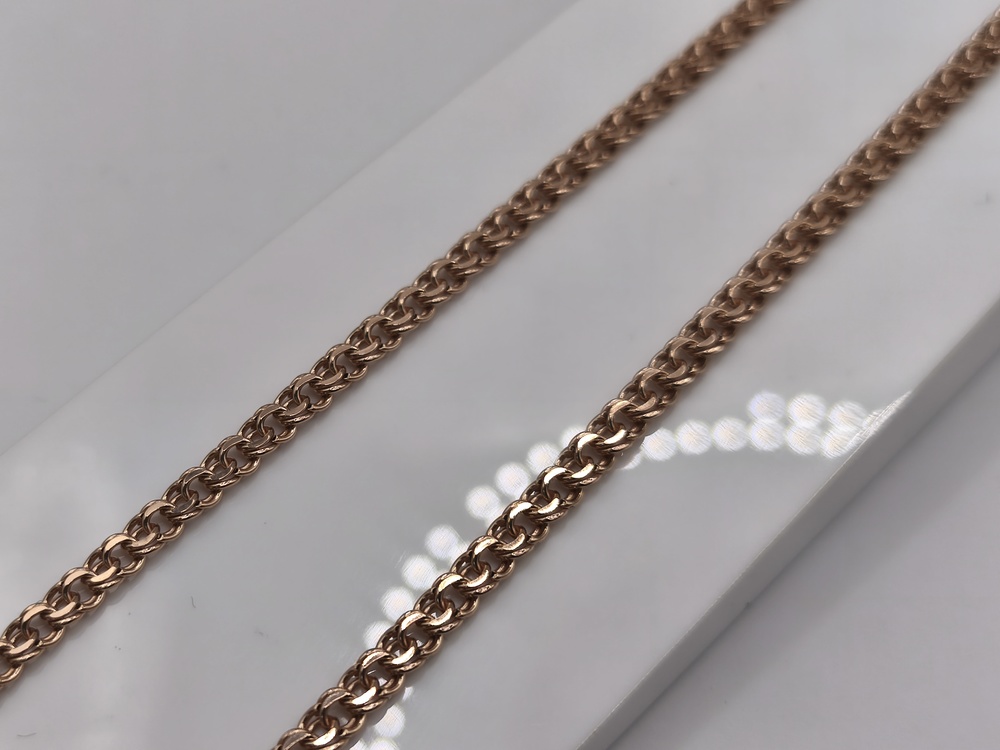 ЦПБС585 ЦЕПЬ ПУСТОТЕЛАЯ Бисмарк (Au 585)