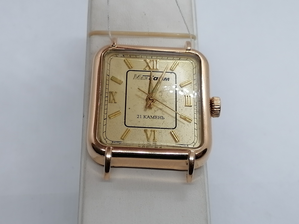 ЧАСЫ МАК ТАЙМ Au 585