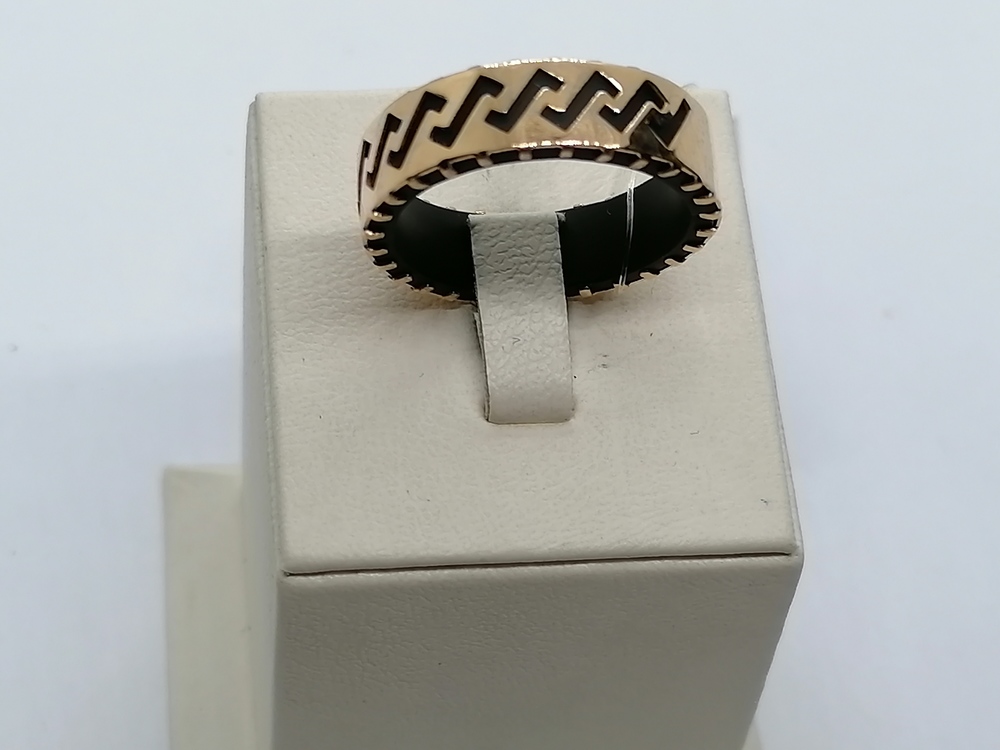 03535К КОЛЬЦО Каучук (Au 585)