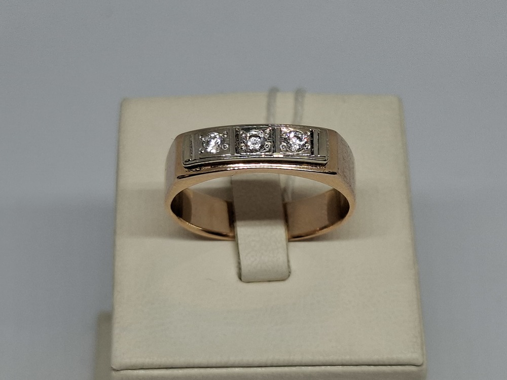 ПЕЧКМИ585 ПЕЧАТКА С КАМНЯМИ (Au 585)